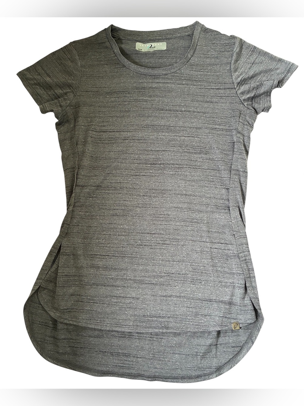 GREY ATHLETIC T-SHIRT LEVELWEAR